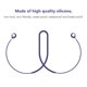 thumbnail image 2 of Correa silicona antipérdida DQrwqpou para cable cuello WF-C500 Azul, 2 of 9