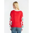thumbnail image 3 of Holiday Time Women's Embellished Pullover Christmas Sweater, Midweight, Sizes XXS-XXXL, 3 of 5