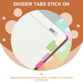 thumbnail image 3 of Miangastore 20 Sheets of Page Markers Sticky Page Tabs Book Index Tabs Binder Book Sticky Tabs, 3 of 8
