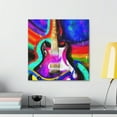 thumbnail image 3 of Electric Guitar Rock toon - Canvas, 3 of 10