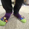 thumbnail image 4 of Chaussettes Colorées "What's Your Flower" de Sock Panda, 4 of 7