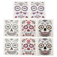 thumbnail image 1 of 8 hojas de pegatinas faciales de Halloween para decoraciones de Halloween, 1 of 3