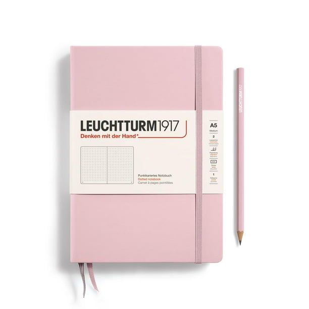 Cuaderno LEUCHTTURM1917, tapa dura, tamaño mediano, A5, 251 páginas