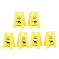 thumbnail image 1 of 6PCS Funny Cat Vomit Caution Sign, Mini Cat Vomit Sign Cats Vomits Warning Signs Desk Decorations Funny Novelty Cats Signfor, Cat Enthusiasts, Cat Themed Home Office Decor, 1 of 7