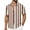 Coffee, variant on Klisyaur Mens Summer Shirts Button down Short Sleeve Causal Athletic Vintage Beach Vacation Business Tee Tops S-5XL