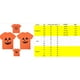 thumbnail image 3 of Camiseta De Halloween Para Padres E Hijos Jersey Con Cuello Redondo Y Manga Corta Con Estampado De Calabaza XBTCLXEBCO Chica Naranja;1-2 Años, 3 of 6