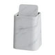 thumbnail image 1 of Cubo de basura cuadrado de mármol Cesta de basura con tapa Bote de basura Bin de basura del hogar Bin Contenedor de basura para dormitorio Baño L, 1 of 9