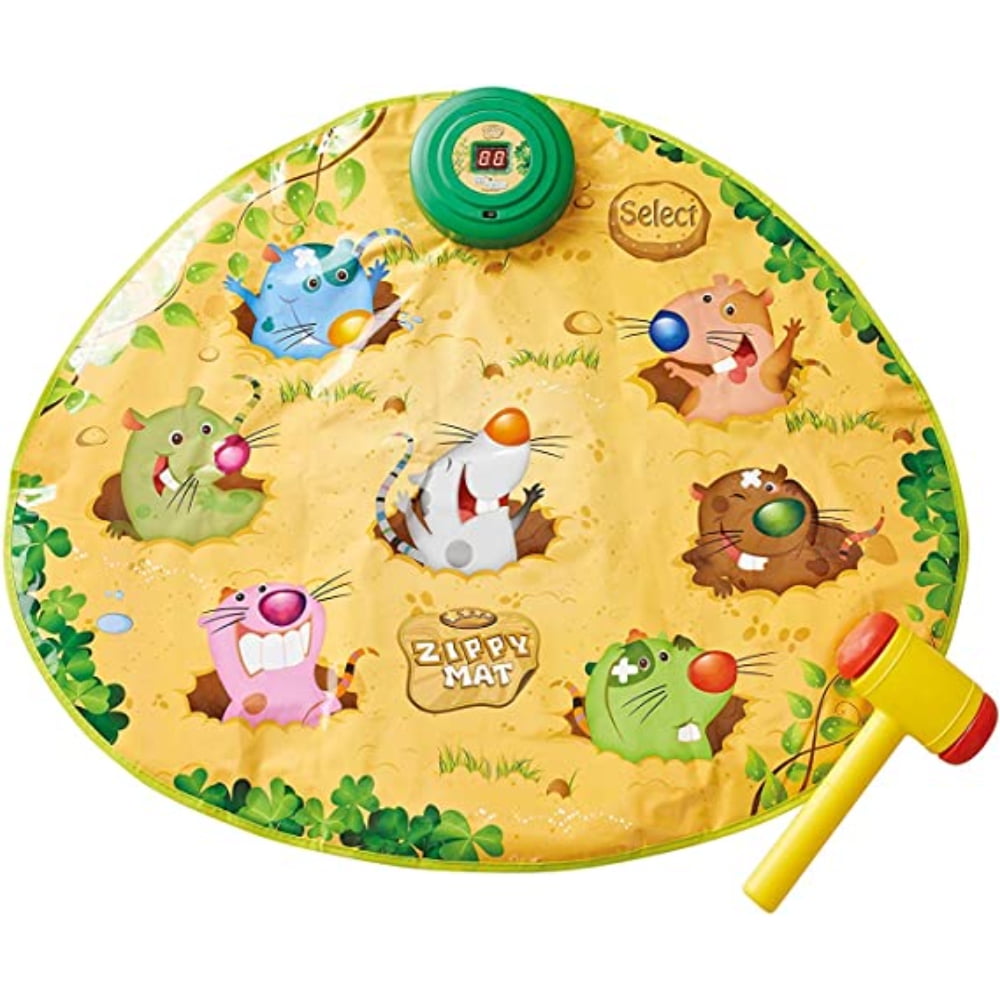 PEACNNG Moles Playmat Kids Musical Whack A Mole ,Mole Strike Play Mat