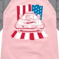 thumbnail image 3 of Hot Wheels - USA Stripes - Toddler And Youth Girls Raglan Graphic T-Shirt, 3 of 5