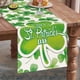 thumbnail image 4 of Camino de mesa para el Día de San Patricio | Decoración de mesa para fiestas irlandesas | Tela de poliéster impermeable y fácil de limpiar | Decoraciones para mesas de comedor, cocinas y fiestas, 4 of 6