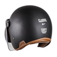 thumbnail image 3 of Casco Abierto Para Moto Kov Classic Negro Con Mica Burbuja Talla XXL KOV Classic, 3 of 3