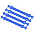 thumbnail image 1 of Unique Bargains Tennis Vibration Dampeners, 4 Pack Shock Absorber Racket String Damping, Blue, 1 of 7