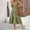 Green, variant on Ruffles Are Slim Solid Color Jacquard Long Sleeveless Dress Spring Summer Women's Dress Cake Dress Womens Short Dresses Shopping Women Dresses Dress Casual Short Petite Summer Dresses for Women Petite