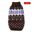 thumbnail image 4 of Methold Ropa para perros, sudor para mascotas, suministros para mascotas, chaleco transpirable para cachorros, otoño e invierno, sin hebilla, ropa de Ropa para mascotas Café METRO Methold PT003803-03B, 4 of 6