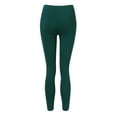 thumbnail image 6 of GZWYHT Leggings for Women,Petite Pants,Womens Large Multi Color Fashion Casual Slim Fitting Solid Color Elastic Pants With Pockets,Tights for Women,Pants for Women,Work Pants,Green 1,S, 6 of 6