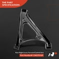 thumbnail image 5 of A-Premium Rear Right Lower Forward Control Arm Compatible with Audi Q7 2007-2015 & Porsche Cayenne 2003-2006/2008-2010 & Volkswagen Touareg 2004-2010, 5 of 9