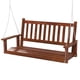 thumbnail image 2 of Columpio de Madera Costway 1,2 M/1,5 M para 2/3 Personas con Cadenas de Metal Galvanizadas, 2 of 4