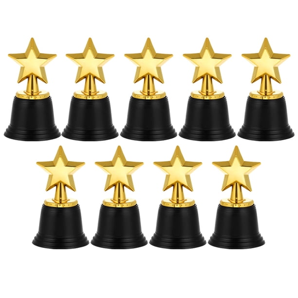unbranded 9Ud Trofeos Plásticos Multicolor Para Reconocimientos Y En Eventos