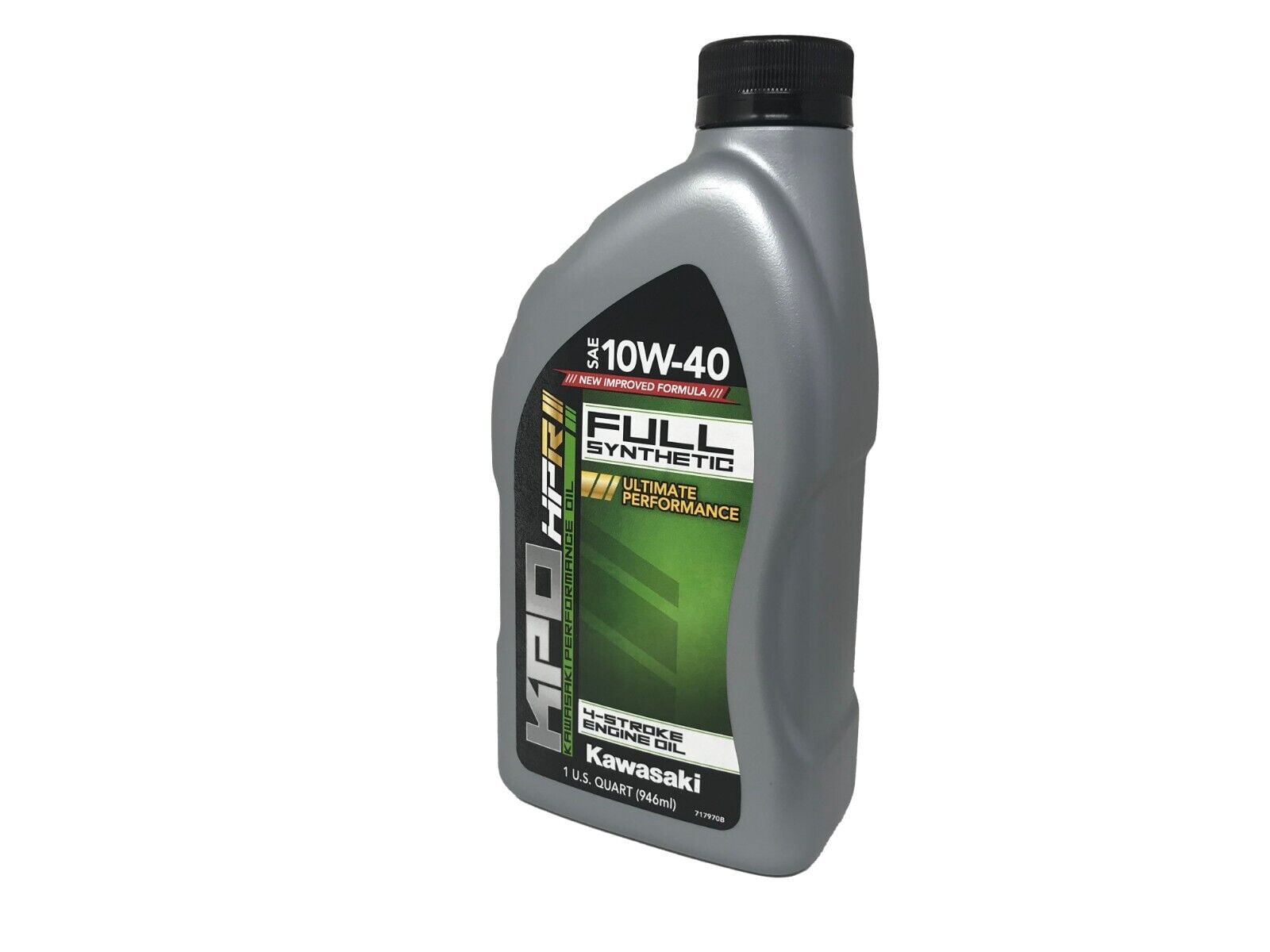 Kawasaki Genuine OEM KPO Full Synthetic 10W-40 Oil Quart K61021-500-01Q - 4 Pack