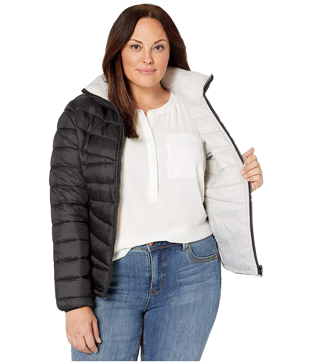 Reversible Puffer Jacket Black 