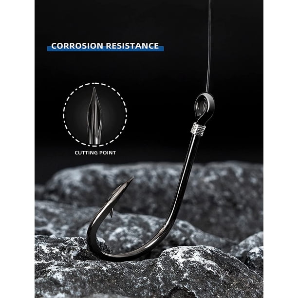 5.0 cut bait fish hooks Catfish Pro Value Pack 5/0 Hooks As a result 5/0 Circle Hooks River