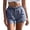 Z04-Blue, variant on WRTFVZA Girls Jean Shorts Size 9-10 Years Toddler Girl's Ripped Jeans Distressed Denim Shorts with Pockets #Blue