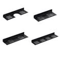 thumbnail image 3 of Soporte para grifo de ducha bandeja de champú resistente al agua estante de almacenamiento transpirable sin perforación estante accesorios de Juegos de accesorios de baño Negro/40cm/Tipo 2 Advancent HA080089-03, 3 of 6
