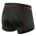 thumbnail image 3 of Hombres ciclismo ropa interior pantalones cortos transpirable acolchado MTB ciclismo montar Arsuxeo Pantalones cortos de ciclismo, 3 of 7