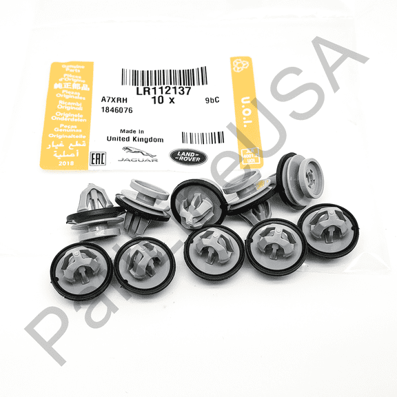 Genuine Land Rover Door Trim Molding Clips LR112137 Pack of 10 pcs