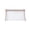 Pink, variant on Clear Mesh Zipper Pouch, Soft Translucent, Foldable Multi-Color, 7.9 x 4.7 Inches, for Travel Accessories and Desktop Tidying
