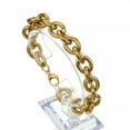 thumbnail image 6 of QQTDFG 11/13/15mm Mens Round Heavy Rolo Chain Link 316L Stainless Steel Bracelet Bangle-Gold-13mm-9.5 inches bracelet, 6 of 7