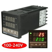 110V Digital PID Temperature Controller+ Max.40A SSR+K Thermocouple Probe