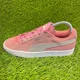 thumbnail image 3 of PU & MA Suede Classic Womens Size 7 Pink Gray White Athletic Walking Shoes Sneakers, 3 of 6