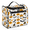 Multicolor 1, variant on Halloween Evil Pumpkin Travel Toiletry Bag with Hanging Hook for Women Men, Bat Spiders Ghost Large Makeup Cosmetic Organizer for Accessories