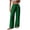 Green, variant on Womens Wide Leg Pants Athletic Casual Summer High Waisted Flowy Trousers with Pockets for Vacation Travel Loungewear,Red,S