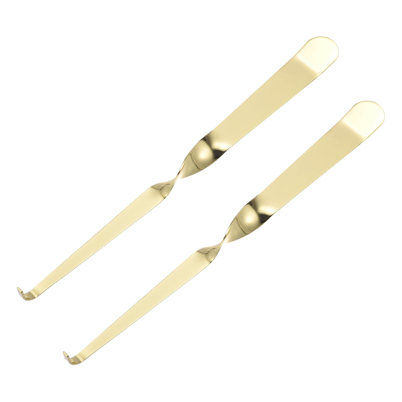 Uxcell 200x18mm Put Out Tool Extinguish Hook Spiral Candle Wick Dippers