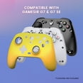 thumbnail image 5 of GameSir Swappable Faceplates for G7, G7 SE, Xbox Controller (Transparent Purple), 5 of 9