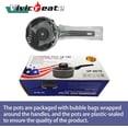 thumbnail image 5 of Vivicreate 7 inch Cast Aluminum Stock Pot with Lid – Marble Nonstick Coating, Rubber-Coated Handle, Stainless Steel Bottom, Dishwasher Safe Cookware, 5 of 6