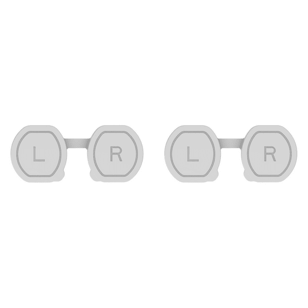 Tapa Lentes para Gafas Protector Lentes para Gafas Gel Sílice Accesorios VR (Gris)
