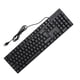 thumbnail image 1 of Teclado De Idioma De 104 Teclas,Teclado Para Juegos,Teclado De Idioma Minoritario,Teclado Ergonómico Para Juegos Con Cable USB Para Oficina,4.9ft, 1 of 7