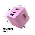 thumbnail image 5 of Liquipel Powertek Minecraft Dual USB-A / USB-C Wall Charger - Pig, 5 of 8