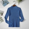 thumbnail image 1 of Suéter de cuello alto para mujer, jerseys suaves de punto, suéteres básicos de Cachemira, suéteres suaves sólidos, Top informal de otoño e invierno, 1 of 5