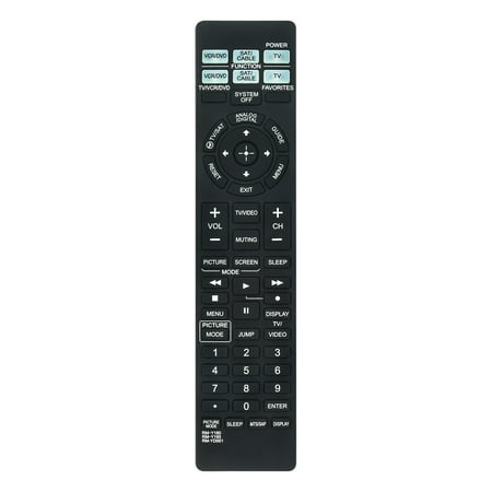 New RM-Y180 Y195 YD001 Replace Remote Control compatible with Sony RM-Y195 RM-Y180 RM-YD001 TV CDPCX53 KV21FA310 KV27FS120 KV27FS210 KV-20FV300 KV-27FA310 KV20FA210 KD-27FS130 KD-32FS130 KD-36FS130
