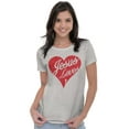 thumbnail image 4 of Jesus Christ Love Christian God Cross Womens Fitted Plus Size Graphic Tee Brisco Brands 2X, 4 of 5