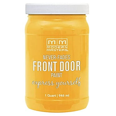 Modern Masters 275273 Front Door Paint HAPPY qt