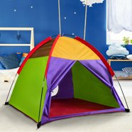 Kids Fire Station Play Tent - Super Hero Pretend Play House Castle Toy For Children