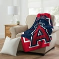 thumbnail image 3 of The Northwest Group  Los Angeles Angels 46" x 60" Dimensional Micro Raschel Plush Throw Blanket, 3 of 5