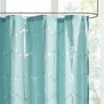 thumbnail image 4 of Home Essence Apartment Arielle Printed Metallic Shower Curtain, 4 of 5