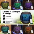 thumbnail image 4 of 400ml essential oil diffuser, large capacity metal diffuser for home, aromatherapy diffusers with remote control, 7-color LED light humidifiers for bedroom, Halloween, Christmas holiday gifts, 4 of 9
