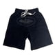thumbnail image 2 of Venta de limpieza Pantalones cortos casuales deportivos hawaianos con tiras estampadas a la moda para hombre Negro S, 2 of 3